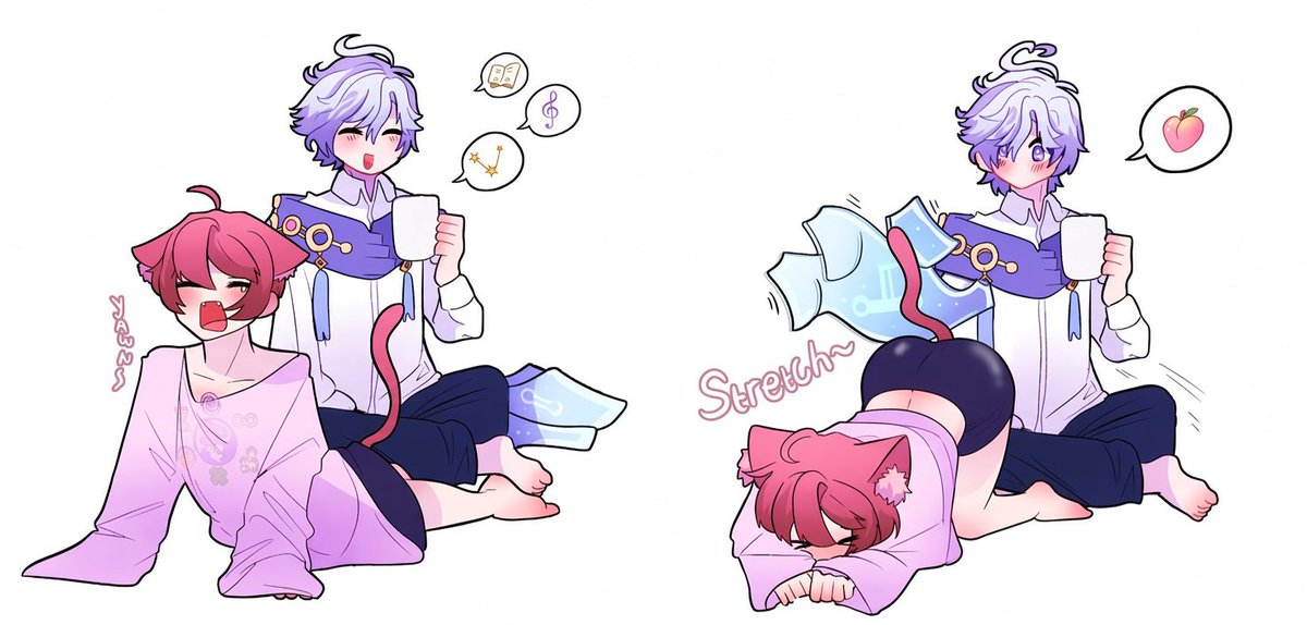 BluchuVTuber's tweet photo. Day #91
Mitya really wants that 🍑
#mitya #femboy #genshin #oc https://t.co/szREfPQ87m