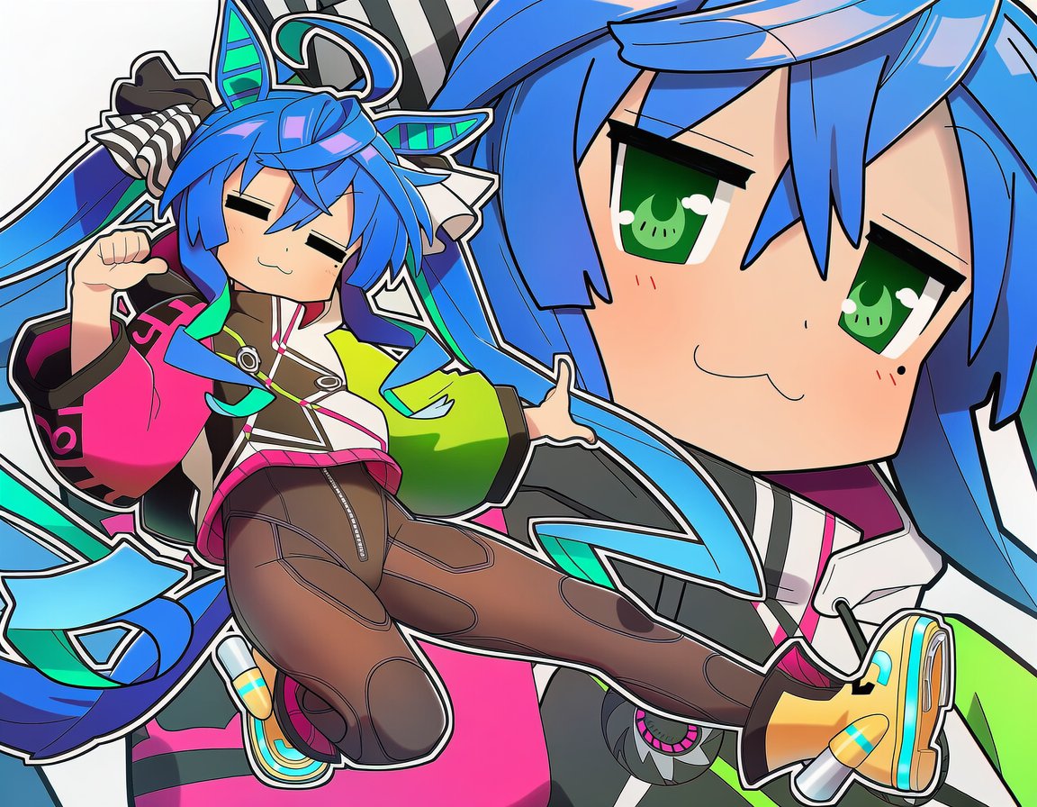 LeopLeo69277's tweet photo. ツインターボコスの　#泉こなた
Konata in Twin Turbo (Umamusume) cos
#らきすた https://t.co/aw57SgP9Wn