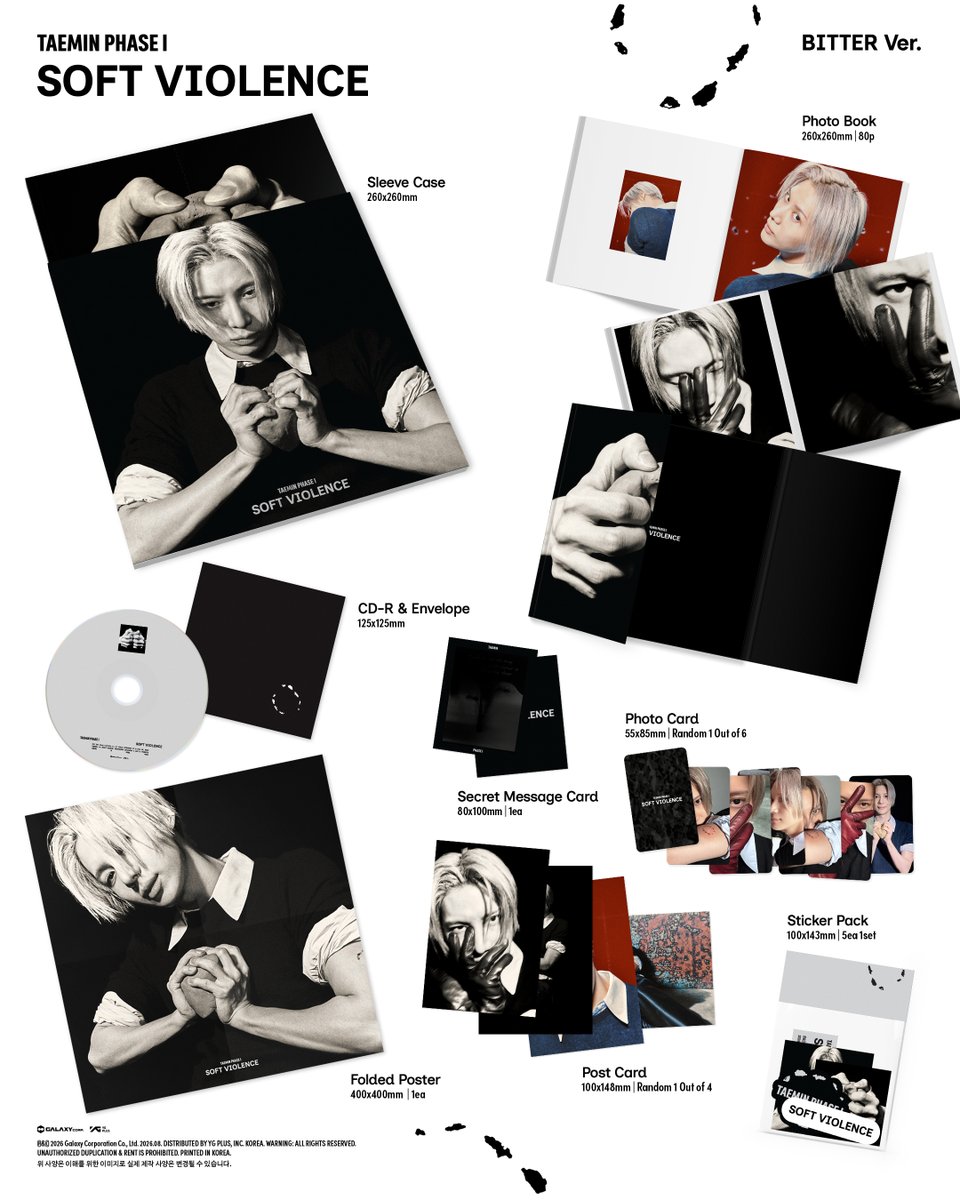 Taemin_Xoalsox_'s tweet photo. TAEMIN
PHASE 1 : Soft Violence 

Album Details Preview

💿Pre-Order &amp; Save
https://t.co/0FPB9TbPbI

2026. 08. 31. 6PM (KST)

#태민 #TAEMIN
#PHASE1_SoftViolence https://t.co/6hLFQlgRes