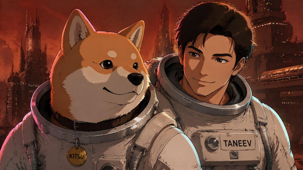 KitsuRobinhood's tweet photo. Vlad Taneev (@vladtenev) and his loyal companion Kitsu in Acheron, working on eco-economics

As foretold by the prophecy. https://t.co/N46pCgIdws
