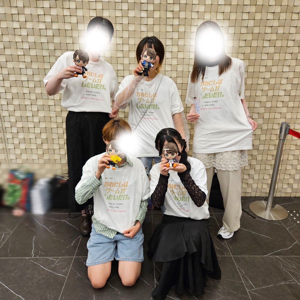 s2k4_3's tweet photo. かわゲーＴシャツもみんなで撮れて嬉しかった！！2年前に初めてフォロワーさんと交流できた思い出のカフェも行けたし、イベント前後も楽しい時間をありがとうございました🥰🥰
#かわゲー https://t.co/cTcp1RwlEJ