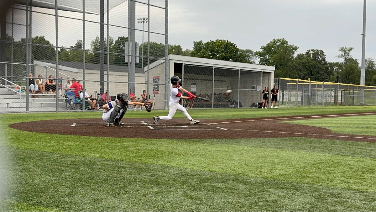 jaxonchristner's tweet photo. First fall ball game is over and went 1-1 with 1 walk, and won 5-3 https://t.co/cCy96lUGuD