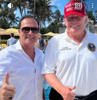 FullOfGraceUS's tweet photo. Donald Trumps friend and Ron DeSantis bestie Mike Caruso was released on bail after being charged with raping his grandson. 
What happened to Florida taking child sex abuse seriously?  His bail was only $160k.   There are people still in jail for a bag of weed or a parking violation. 

This is MAGA.  You get rewarded for molesting your grandson.