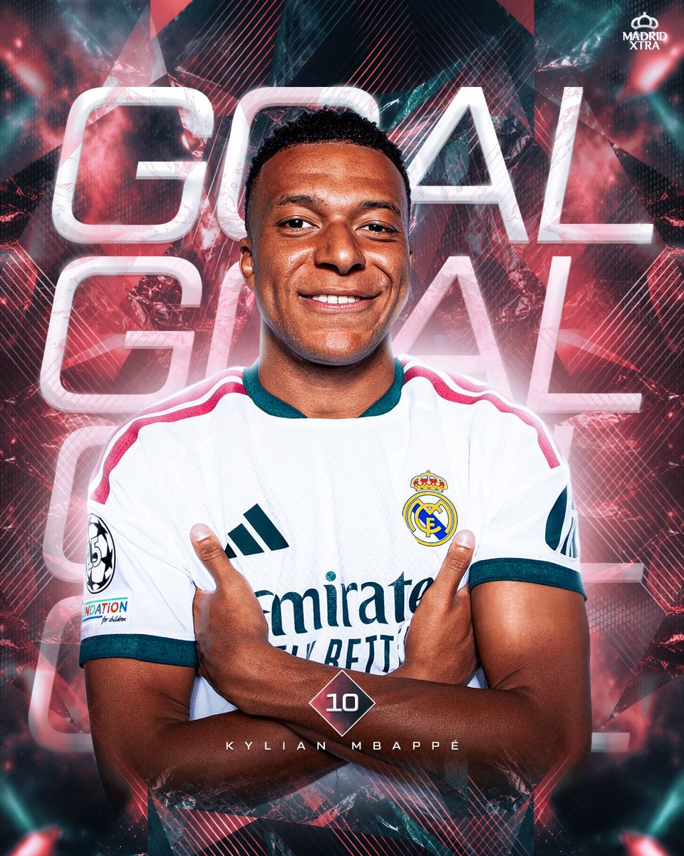 MadridXtra's tweet photo. 🚨 GOAL! KYLIAN MBAPPEEEEEE! https://t.co/EEo7kk1sMW