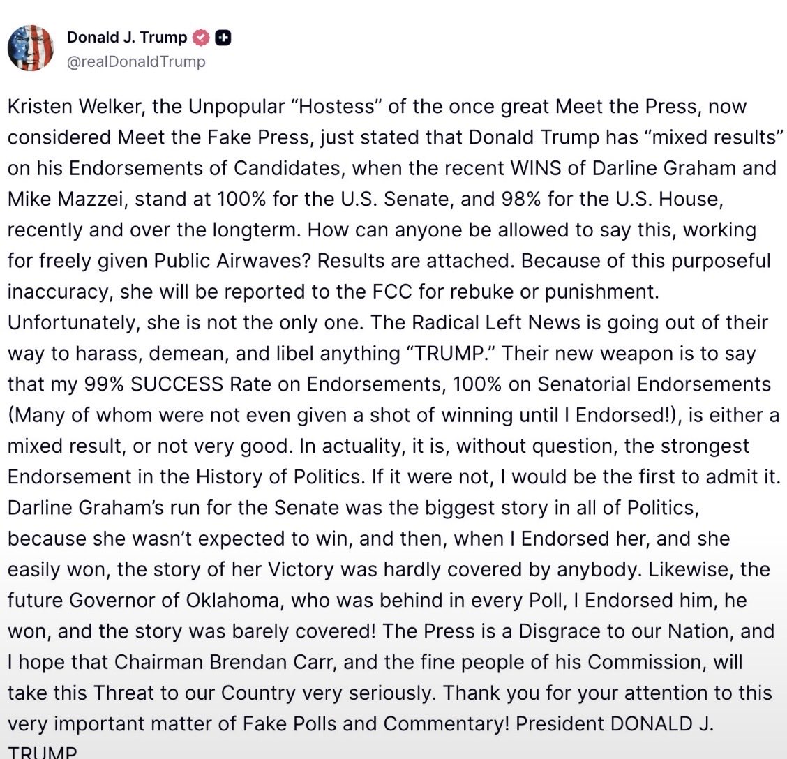 marlene4719's tweet photo. Every president in history faced negativity from the media.   

Remember Biden and Obama?  

Trump is a pitiful, thin-skinned malignant narcissist who is more intellectually challenged than any five-year-old and is incapable of handling it like an adult. https://t.co/6tAYqTpUdl