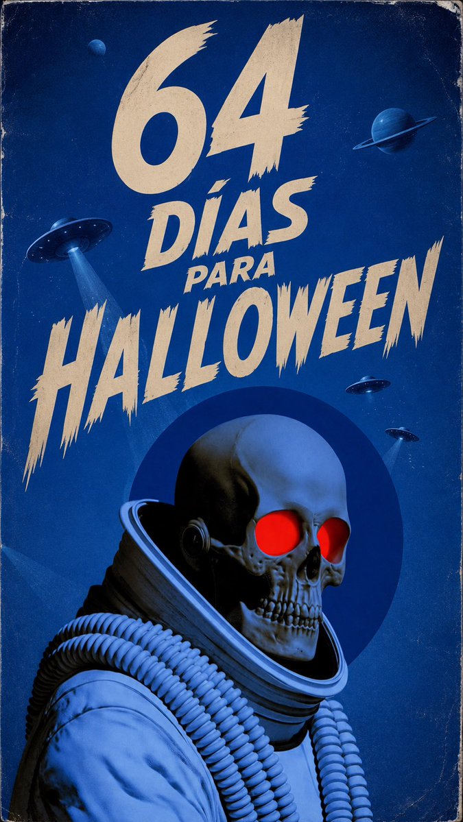 EspantoFilm's tweet photo. Solo quedan  64 días para Halloween 2026... 💀🚀
#Halloween #Halloween2026 #espanto #espantofilmfest #espanto2026 https://t.co/trMC1FGN9B