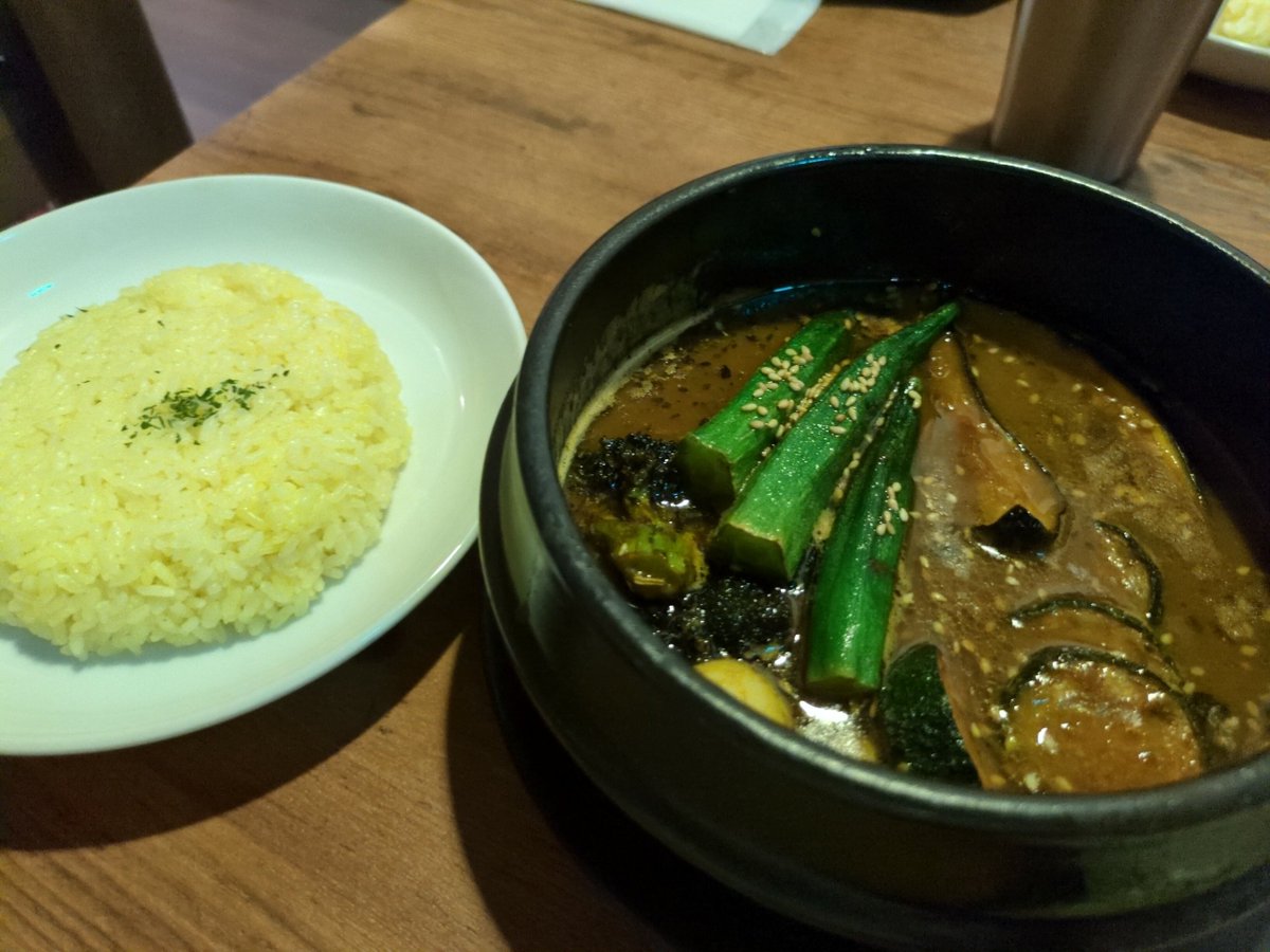 kitasuke_ver2_'s tweet photo. 〆スープカレー https://t.co/S0lOgnbL1j