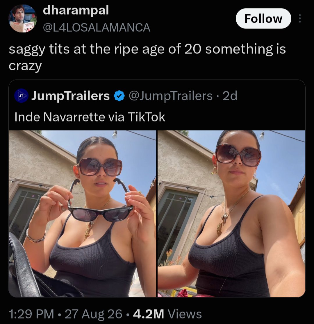 NKY_Leftist's tweet photo. Just say you don't like women over the age of 16.

They're not even saggy bro you just haven't been with any women. https://t.co/Z5z5G42J1d