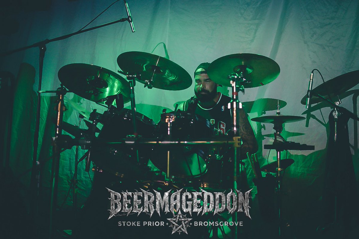bmfgUK's tweet photo. Higher State Kicked off Beermageddon with a BEER-MA-BANG!!!!
#beermageddon #beermageddonfest #Beermageddon2026 #bmfg #heavymetal #metal #metalhead #metalmusic #ukmetalscene #metalfestival #festival #livemusic #undergroundmetal #headbanging #deathcore #deathmetal https://t.co/IrawkfUXlP