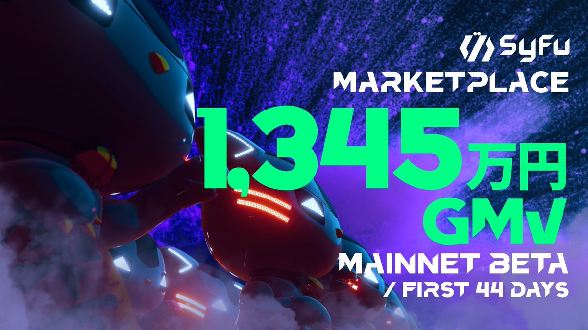 mifmail4's tweet photo. 121.1 BNB | ¥13.45M GMV

SyFu Marketplace hit 3.6× growth in user-to-user transactions within 44 days of its Mainnet β launch.

GameFi activity is starting to show in the numbers. 

Worth watching. https://t.co/XuSQZSTcLp