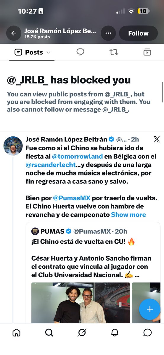 billiaml1292's tweet photo. @pedroferriz3 Ya me bloqueó el GORDO JAJAJA https://t.co/pGmErPm8Z5
