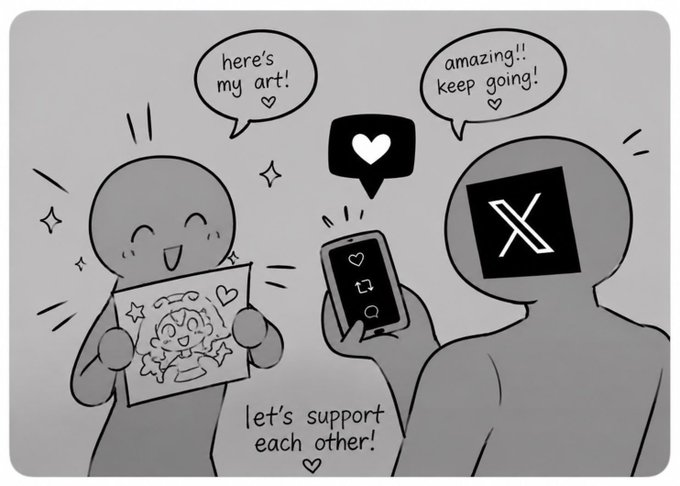 lizacarl__'s tweet photo. Artists let’s support each other! 🦋📷 Drop your latest artwork in the comments I’d love to see what you’ve been creating! 📷
#ArtShare #SmallArtists #ArtMoots #ArtistCommunity #DigitalArt #ArtShowcase #SupportArtists #ArtistsOnX #ArtCommunity #CommissionOpen https://t.co/ISz0uKOMcL