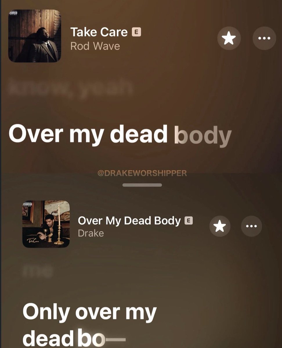 skyyreturns's tweet photo. Rod Wave made a whole song inspired by his favorite Drake album, Take Care 🔥🔥 https://t.co/fZ9nVlH67v