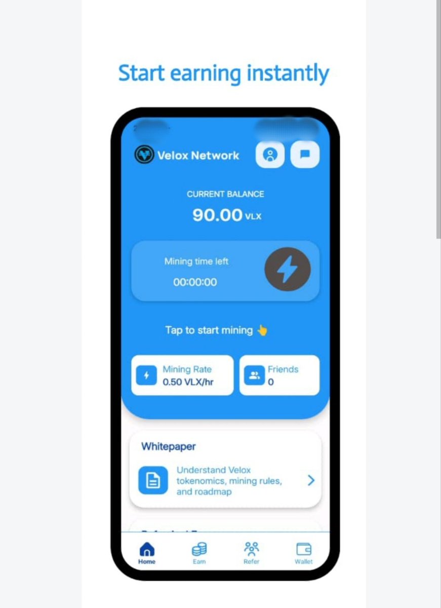 pavankumar8438's tweet photo. Velox Network is a new digital currency you can mine from your phone.

 Use my invite code: 53536c9e Download the app: https://t.co/oUOUNYvsbG

Join now and start earning free VLX coins daily.
#freemining #veloxnetwork #cryptomining #miningproject https://t.co/shXQxWeipL