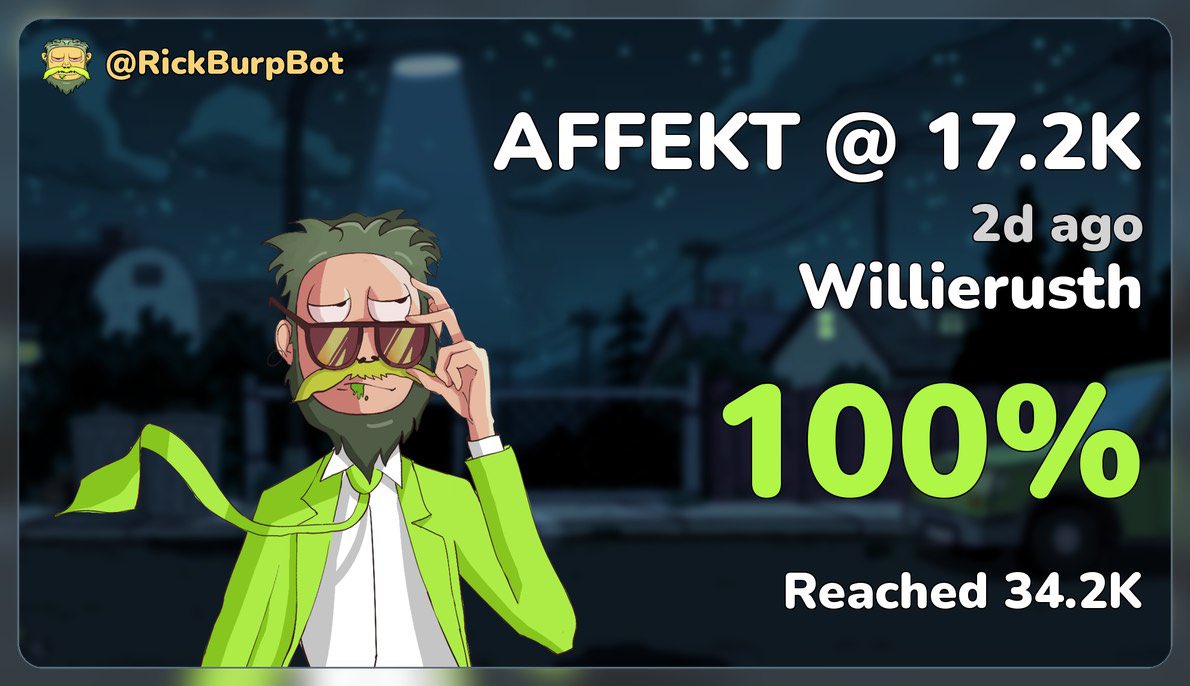 willierusth's tweet photo. just hit 2x $AFFEKT

💎 https://t.co/7ANKRMvR9E