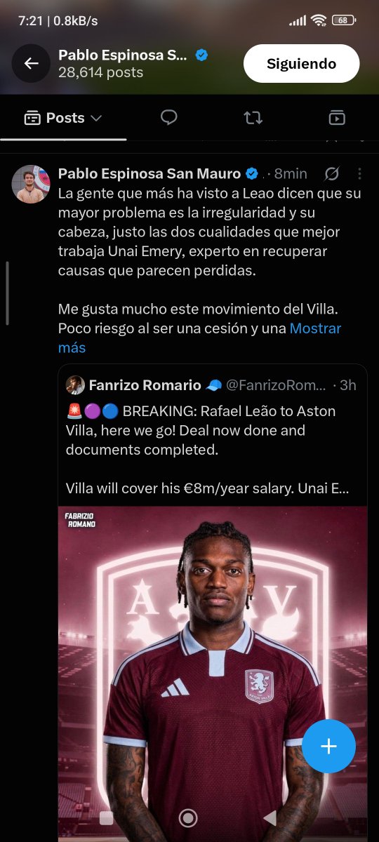 Matzko_'s tweet photo. @pabloespinosa11 Pero Pablo te vas a hacer el loco lo de leao https://t.co/ZFfiHyxqVl