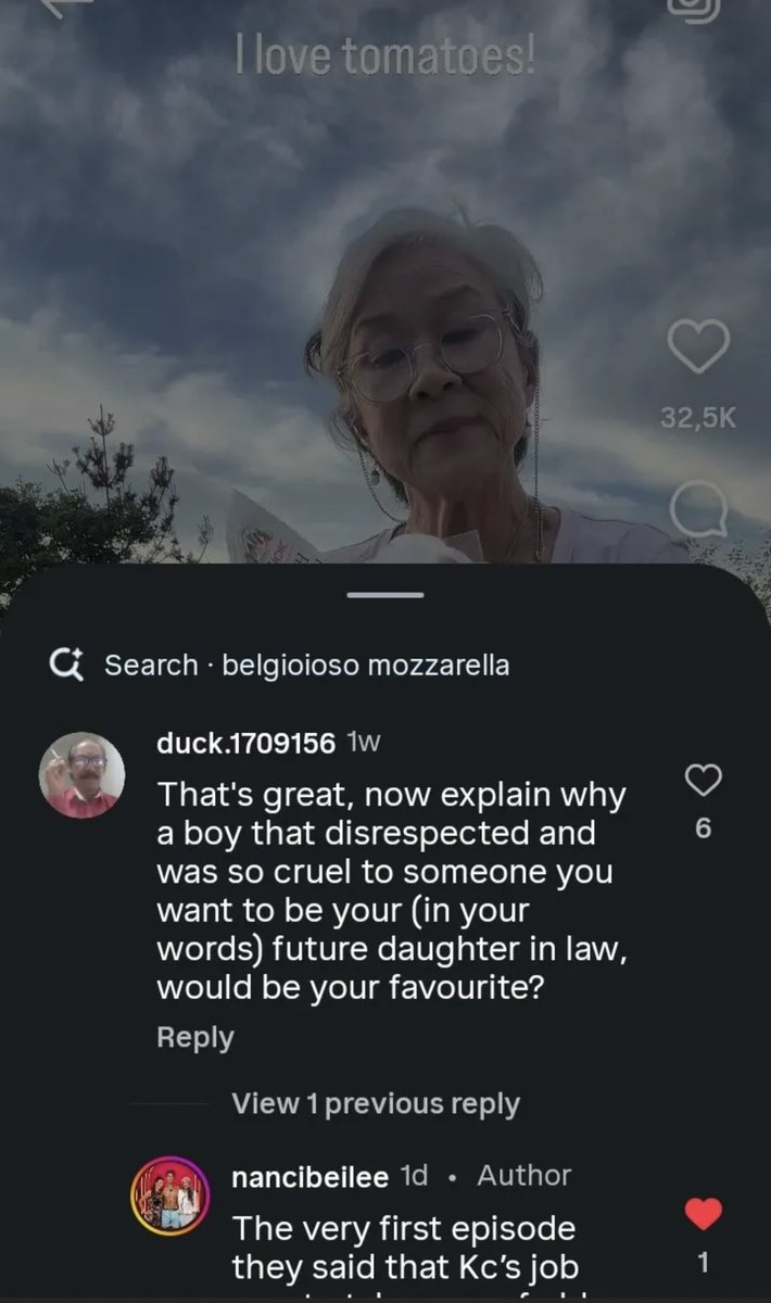 Memudzo's tweet photo. Carls mum nancie has addressed through acomment on why kuman chandler was his favourite on the show, fair point.we can all rest now  especial haters https://t.co/IjQ8amViRA
