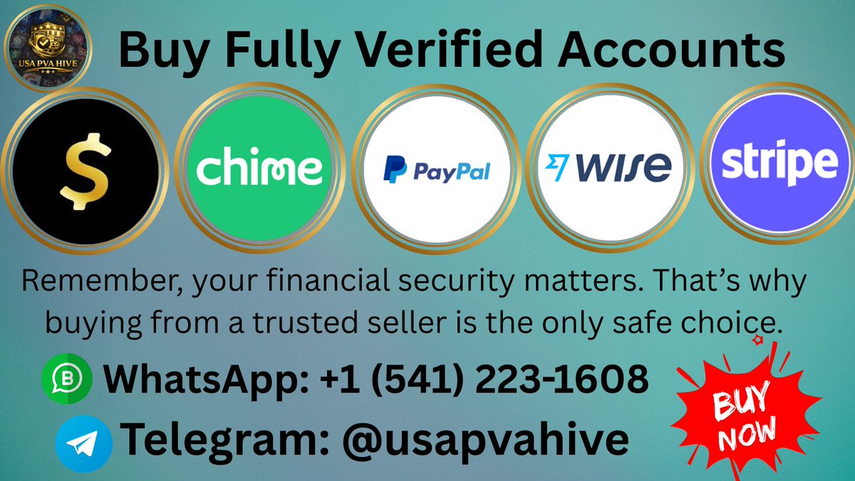 ChristinaJ21071's tweet photo. For businesses with significant volume needs, Geting an aged verified account from Usa Pva Hive adds another dimension — older accounts with established histories have earned higher default limits through consistent, legitimate activity.
#Money #paypal #chime #wise #payoneer https://t.co/klVc5aod67