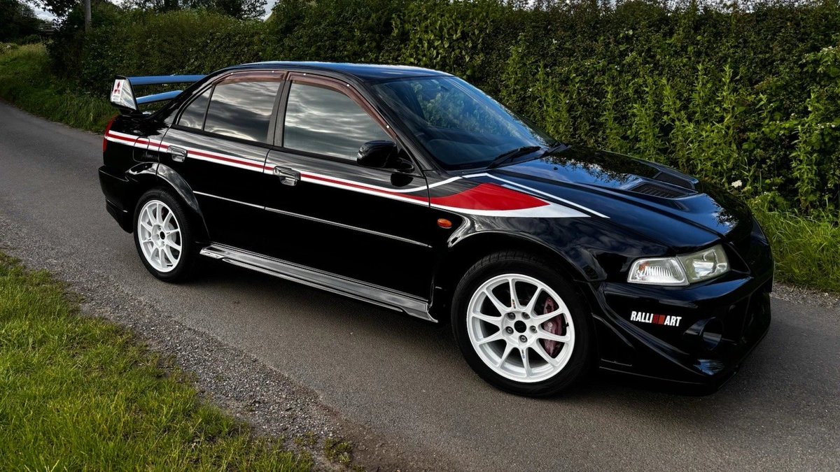realUNICARNS's tweet photo. 1 of 244 made Mitsubishi Evo 6.5 Tommi Makinen for sale in the UK. eBay Ad:>> https://t.co/mIfecDyrpL https://t.co/qUgOPUHS97