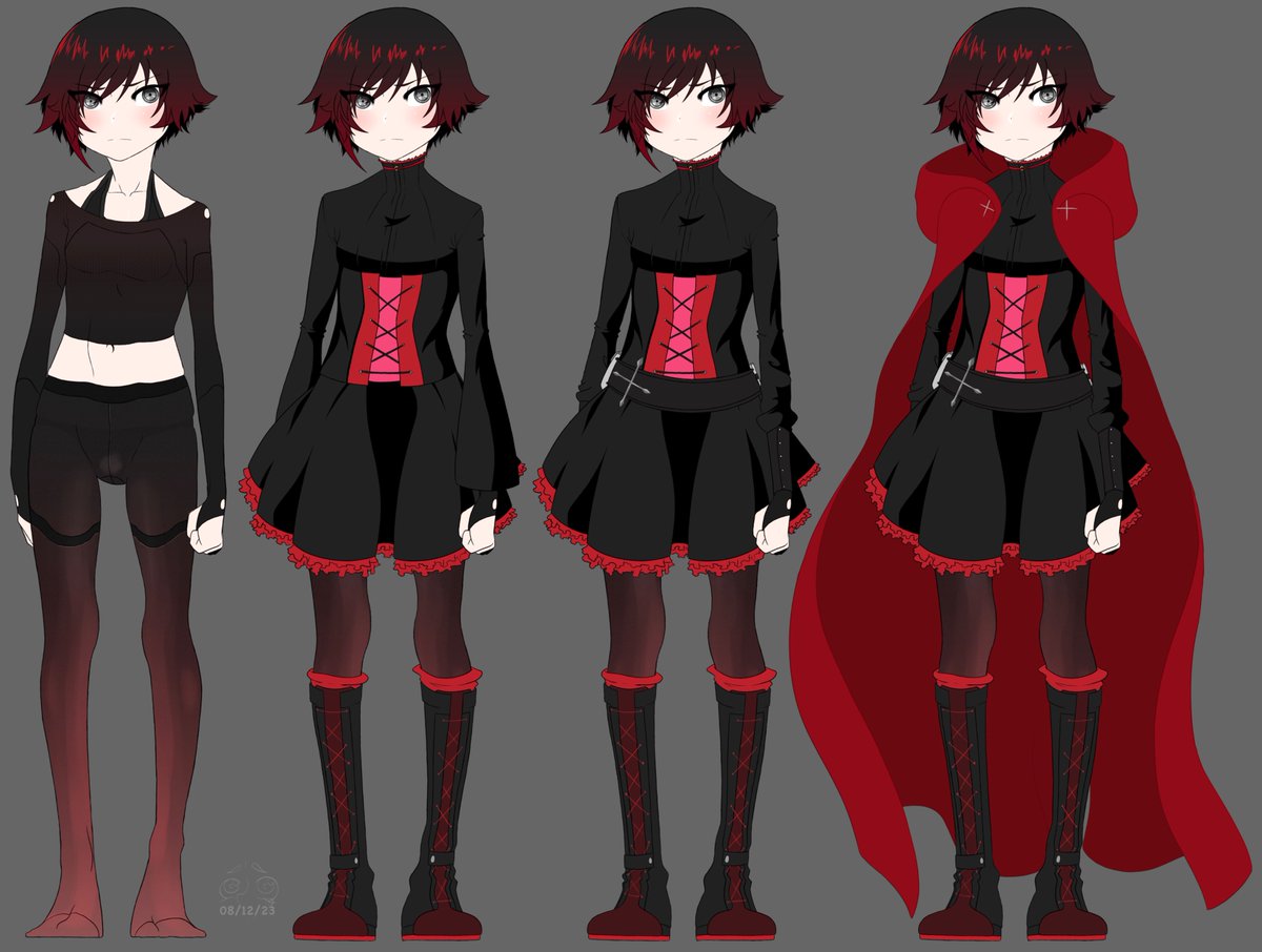 byebyestardust's tweet photo. ruby rose redesign [rwby]

Don't look too deep into this. I was just having fun redesign Ruby with the idea of "RWBY if I had a go at rebooting it." Seriously, just for fun.