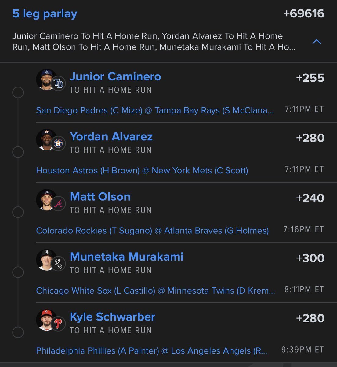 JohnSmithasfk's tweet photo. DISCORD LINK 🔗 IN BIO IF YOU WANT ACCESS TO ALL MY BEST PLAYS !

https://t.co/gE2FlBGb2L

#NBA 🏀 | #WNBA | #CBB 🏀 | #PrizePicks 🔐 | #PROPS | #POTD 📋 | #Picks | #MLB ⚾ | #Gambling𝕏 | #Parlay @Playbook https://t.co/9bCrFF1hNR