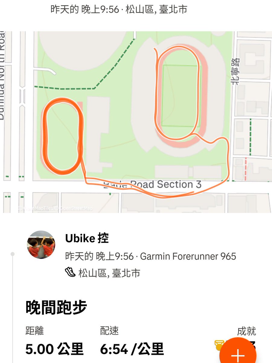 PeichenWeng's tweet photo. 台中俗不知道北田會關門，跑了兩圈就被趕出來，還好還有練習場 https://t.co/dcikhGz0Wo