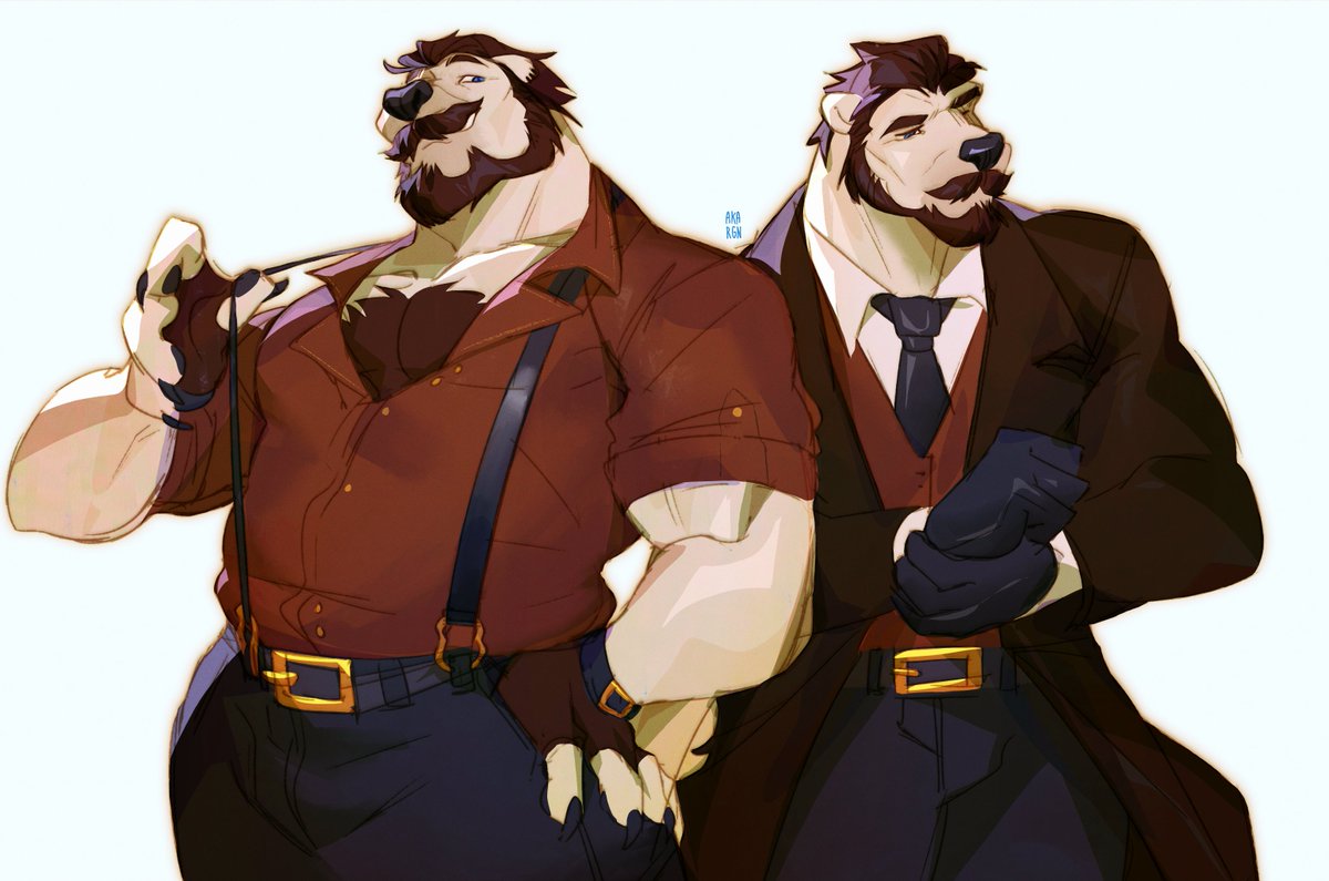 akarugon_'s tweet photo. bear at your service !! ✨️ https://t.co/KCgwbCEbnT