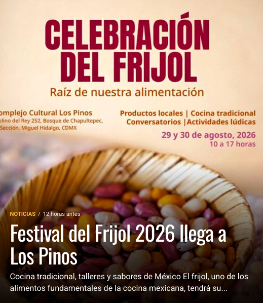 gastromakers's tweet photo. Leer post: 🔗👉https://t.co/8KRA9HyRNr
El frijol, uno de los alimentos fundamentales de la cocina mexicana, tendrá su propia celebración este fin de semana en el Complejo Cultural Los Pinos. #frijol #alimentos #México #FestivalDelFrijol #cocinatradicional https://t.co/jv1rp4KalN