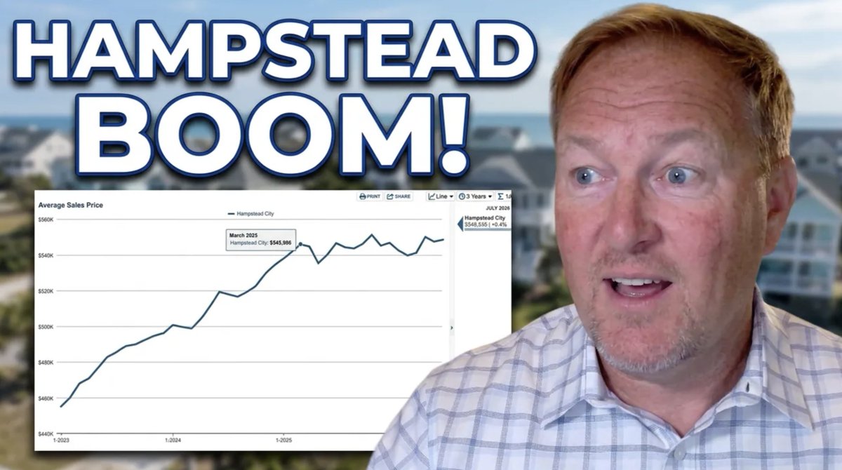 CoastNCRealty's tweet photo. How is the market in Hampstead right now?
https://t.co/NLyKODxFZn https://t.co/oE2QXBeber