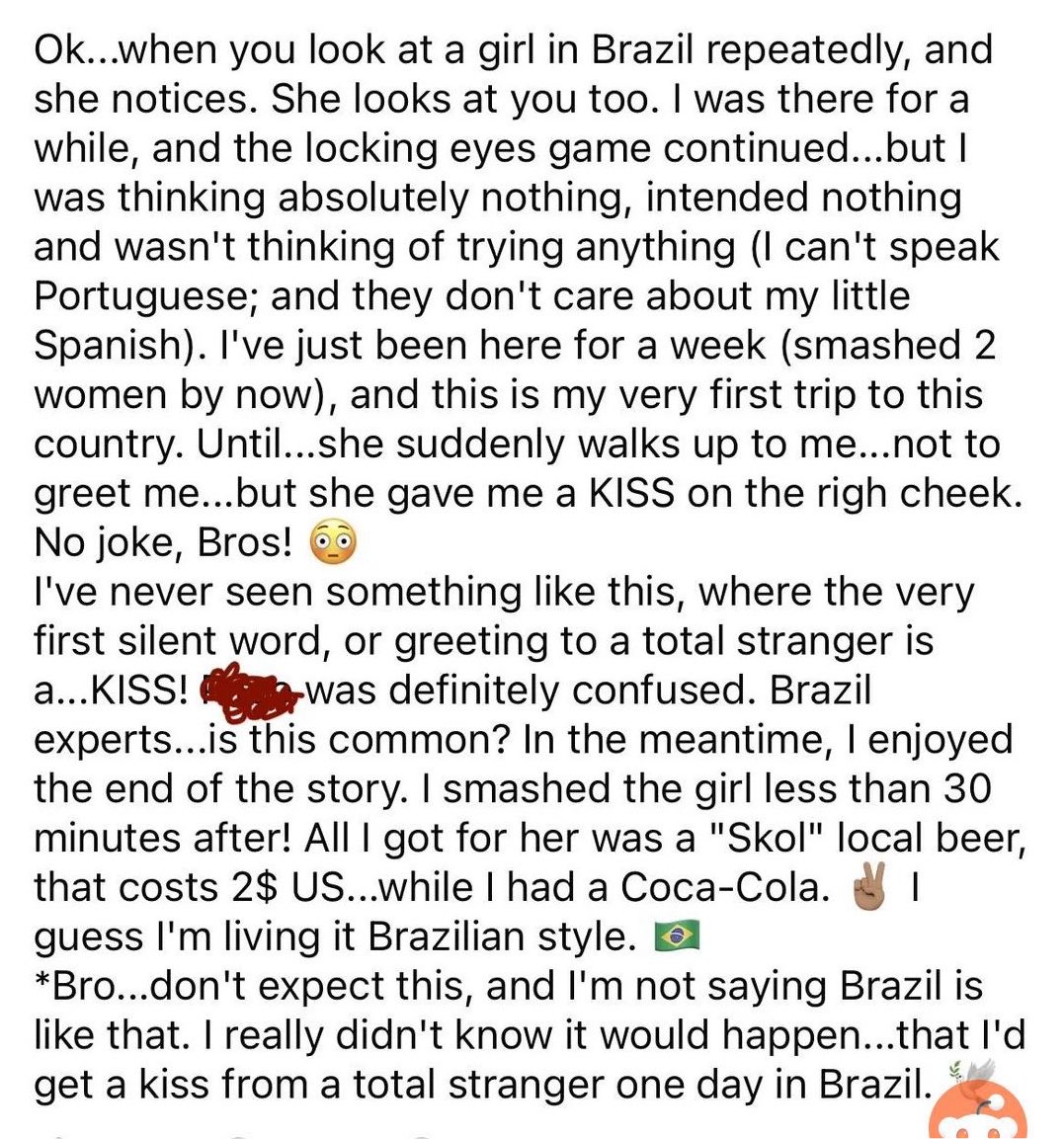 1taju's tweet photo. are Brazilian women so hospitable like this ? https://t.co/u4eDbhidvN