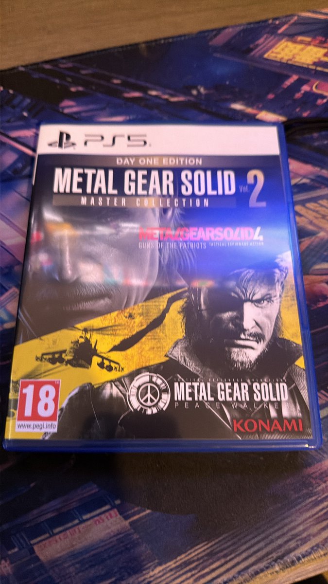 LostFatebringer's tweet photo. Back from holiday to #MetalGearSolidMasterCollection2 https://t.co/2aHXtfrwJd