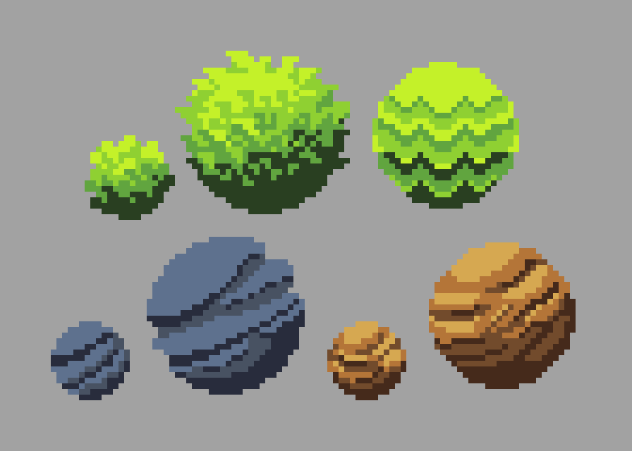 Fallwishe's tweet photo. Trying to understand texture in pixels #pixelart https://t.co/JxvQ8oXxrV