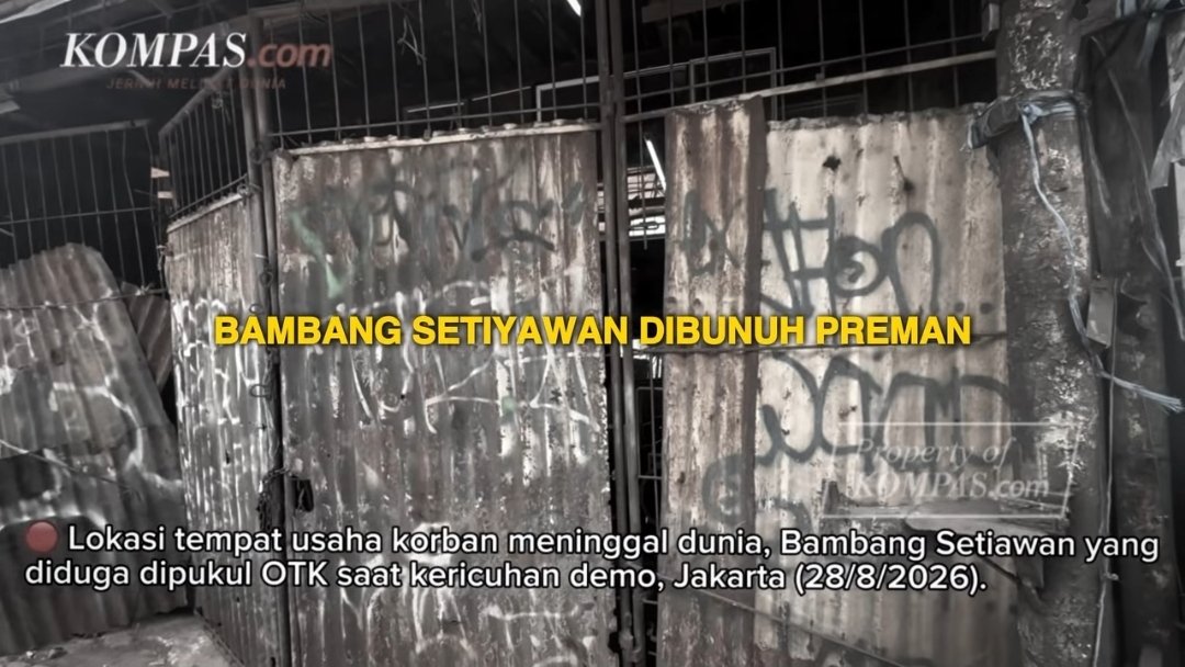 bismillahyuk_'s tweet photo. 2025: Affan Kurniawan tewas dibunuh polisi.
2026: Bambang Setiyawan tewas dibunuh oleh ormas preman GRIB.

💔🥀

#PrayforIndonesia #AllEyesonIndonesia https://t.co/2usXJl8LUV