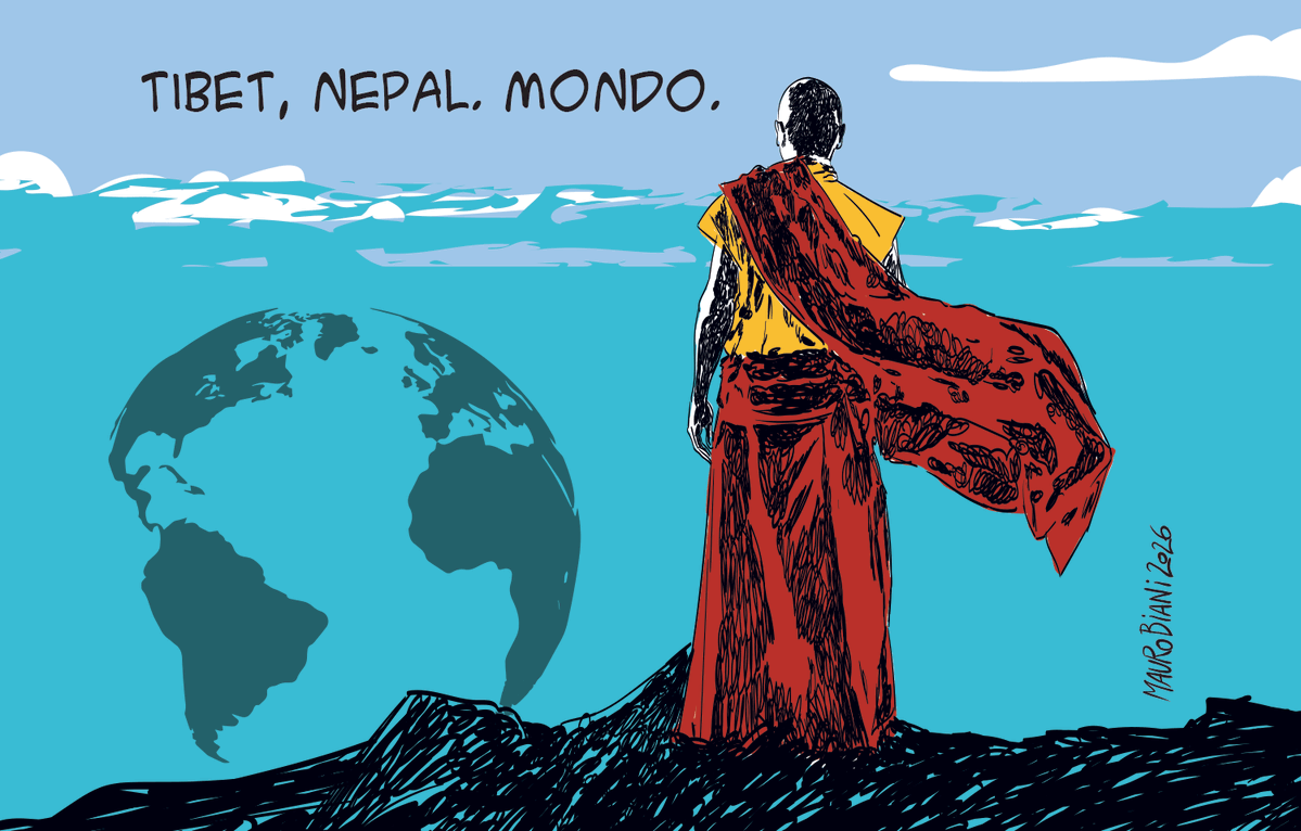 maurobiani's tweet photo. #Tibet #Nepal #mondo #cambiamenticlimatici #clima #ghiacciai #persone #strage
Fine del mondo.
Oggi per @repubblica https://t.co/RIhZ0SIgof