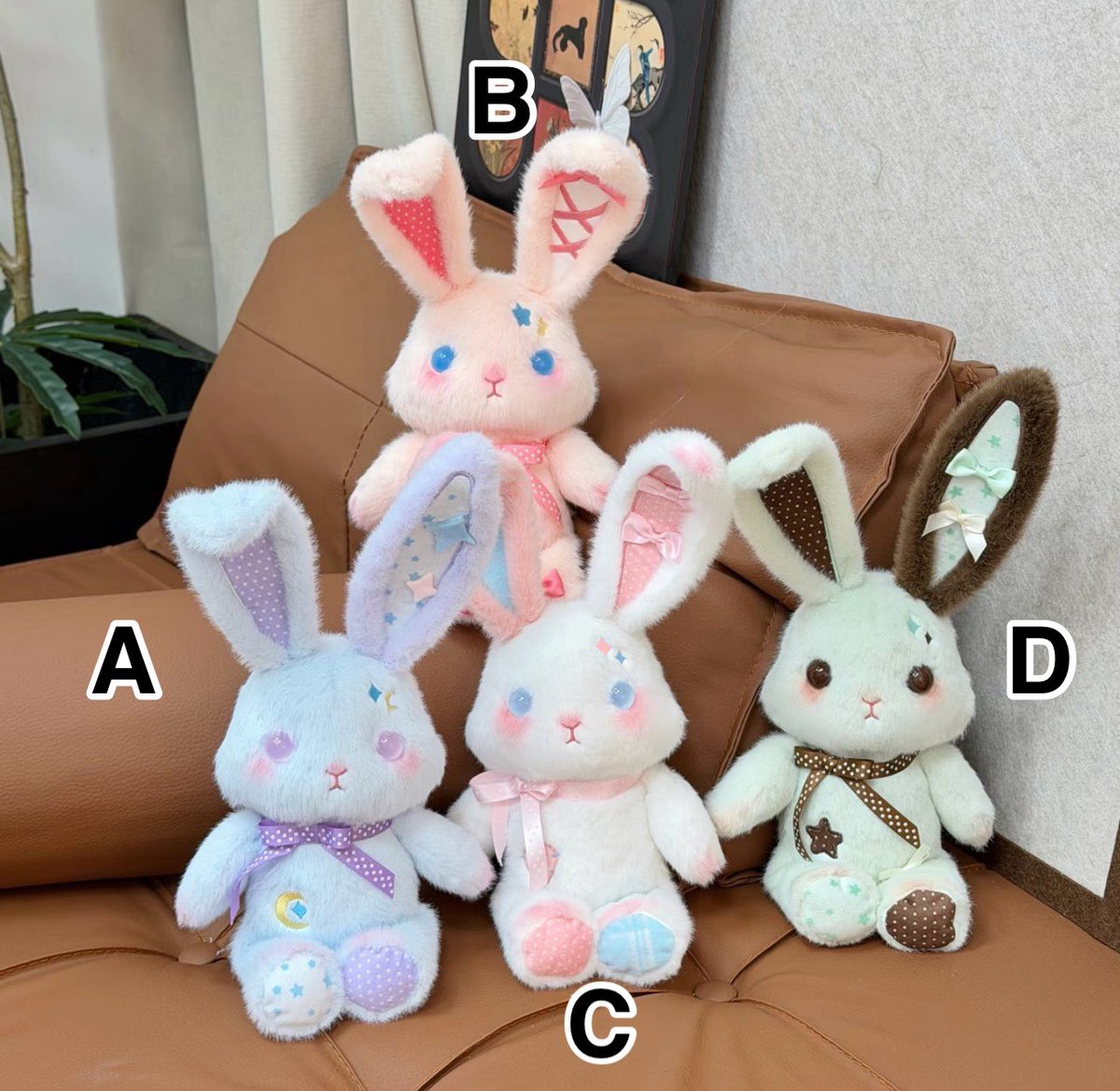 Peepinkshop's tweet photo. Lolita rabbit doll ขนาดตัว 20cm หูน้องจับดัดได้ด้วยค่า เป็นสินค้ารอผลิต 15วัน ตอนนี้น้องมีทั้งหมด 5แบบ A-E

🐰 ตัวละ 320.- ส่งฟรี
✨ มัดจำ50% ส่วนที่เหลือจ่ายตอนถึงไทย

สั่งจอง dm/ line @890uznoj https://t.co/Xrgufe30JS