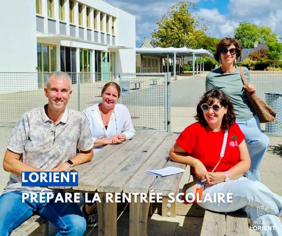 VilledeLorient's tweet photo. 🌿 #Lorient végétalise ses cours d'école

Après Bisson et le Manio, c'est l'école René Guy Cadou en 2027 : 15 arbres, 2 000 m² désimperméabilisés, 250 000 € investis.

Des cours plus fraîches, plus vertes, plus pédagogiques.

➕ d'infos : https://t.co/bJ3Dr3hAxw

#Rentrée2026 https://t.co/TsmGaIoBGZ