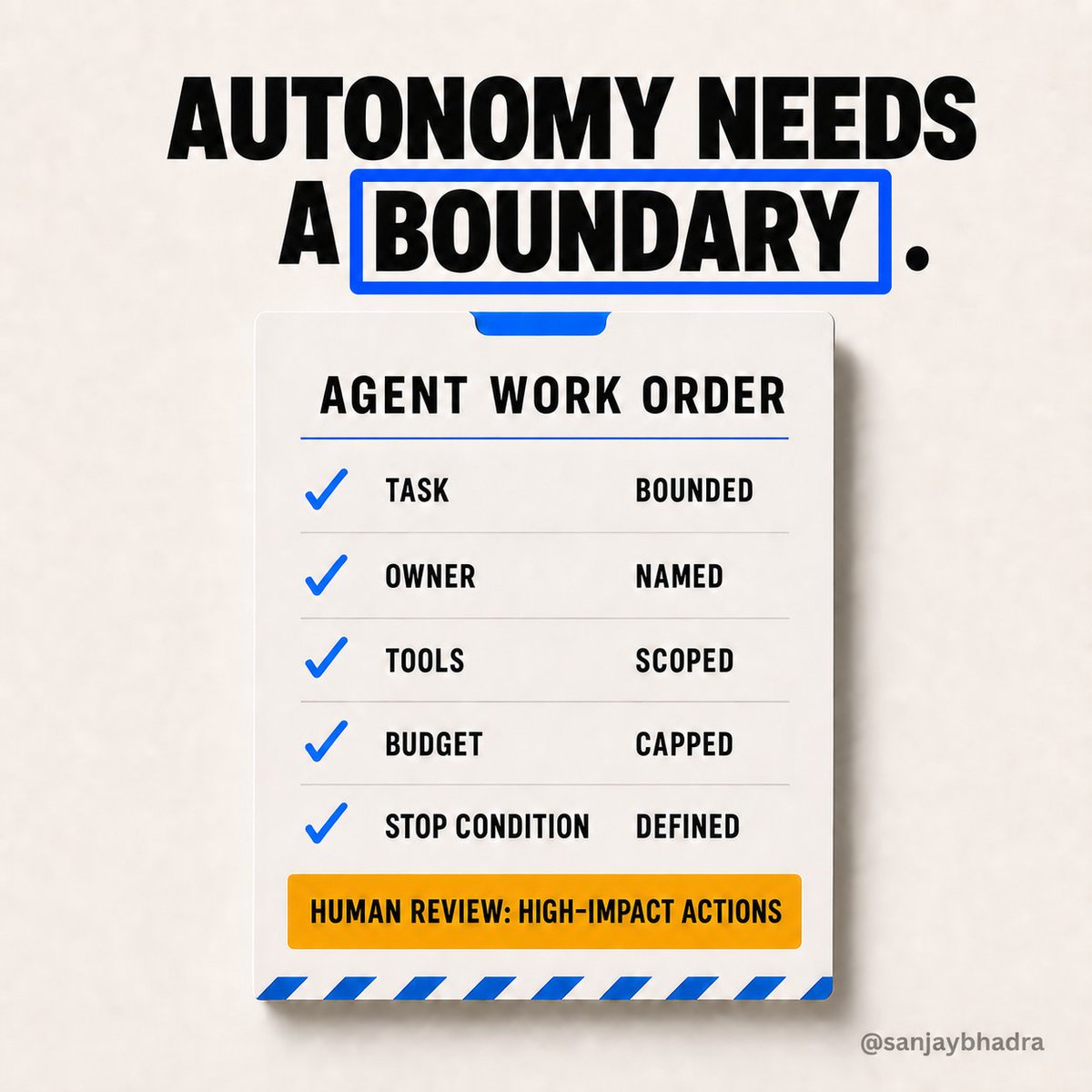 sanjaybhadra's tweet photo. 5/ As agents and harnesses multiply, enterprises need to see what each is doing; which models, tokens, tools and permissions it uses; and where budgets, stop conditions or human intervention apply.
@superbased_app @Santosh74038967 @rahulrajsahay https://t.co/A2hp19kU85