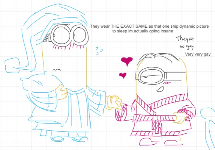 baoxiiBun69's tweet photo. Spreading my #kevstu propaganda  but in white board fox

Haven’t drew in there in a while 
#minionstwt #minions https://t.co/GmI8qM0tAg