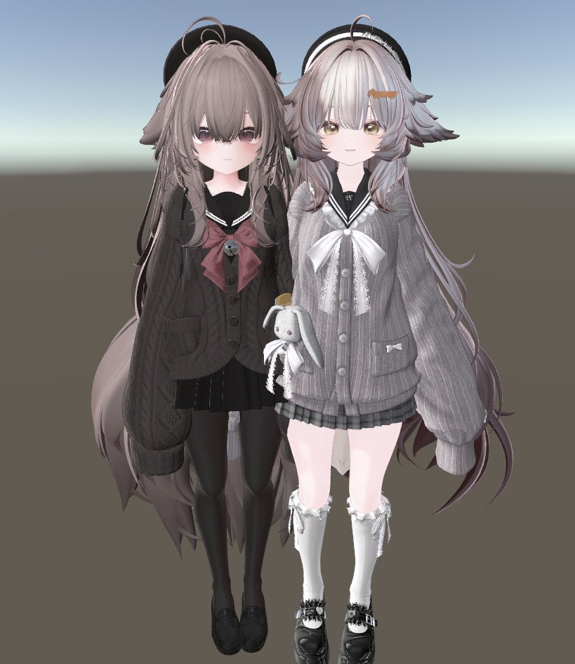 riricho_vrc's tweet photo. こんなにも違うのに…ネ……◜.  ̫.◝ https://t.co/fb5gjGZ3PQ