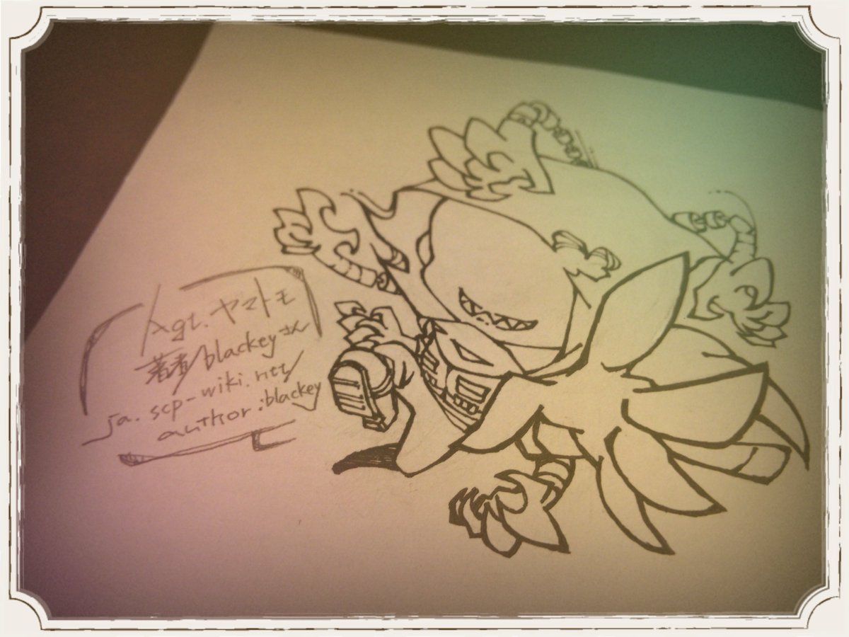 YS92011102's tweet photo. 久々にかわいいヤマトモ～

いい感じのステッカーになる予定ではある✒️✒️ https://t.co/Za618KE56X
