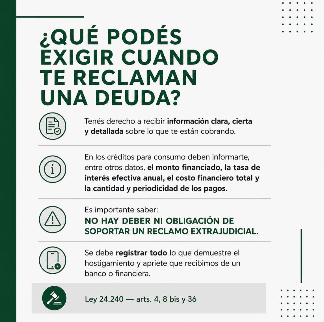 JoseLuisRamonOk's tweet photo. Ser deudor no es ser delincuente. Tenés derechos.
El Gobierno de Mendoza y el Gobierno Nacional son cómplices de este terrible sobreendeudamiento de personas y familias.
Si tus derechos son vulnerados, podés denunciar en la Justicia. https://t.co/dIH3vjoZeo