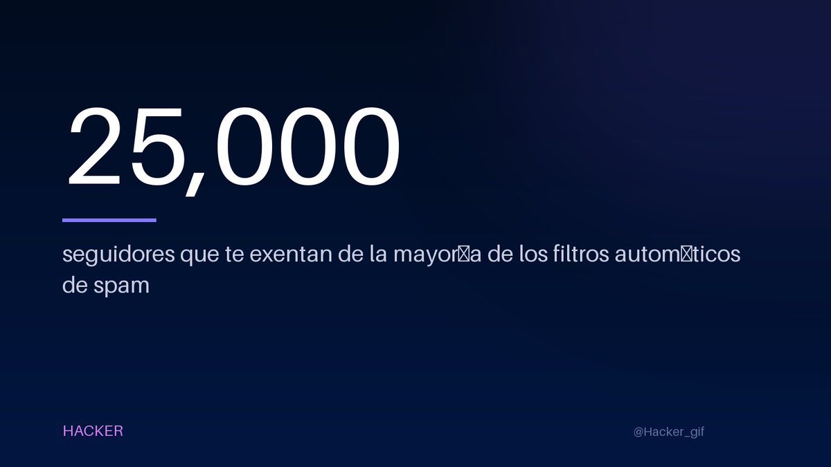 Hacker_gif's tweet photo. En el código de X, si tienes más de 25,000 seguidores, te saltas casi todos los filtros automáticos de spam. Con menos, un solo link raro te puede tirar el alcance sin avisarte. ¿Ya revisaste los labels de tu cuenta en https://t.co/pMdMtHypDp? https://t.co/Bc43RFZEwm