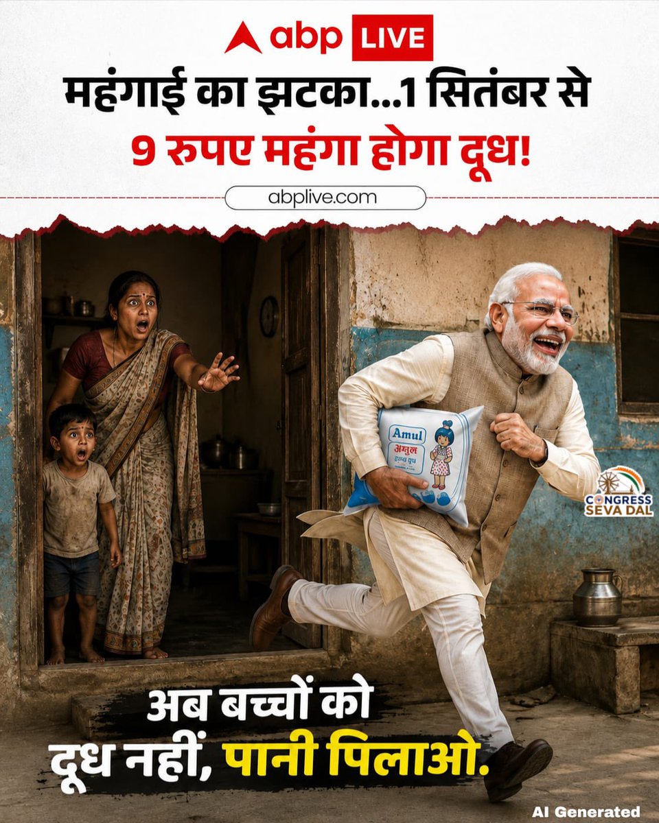 CongressSevadal's tweet photo. सबका विकास': बच्चों की थाली साफ! https://t.co/3qpi9DZS5j