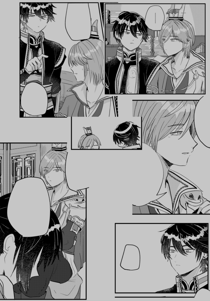 kn_etk's tweet photo. 8/30 気焔新刊の紫（攻）を可愛いと思う嘉（受）な紫嘉本サンプルです  A5/22P/300円（会場価格）イベ後に通販予定です https://t.co/hMyOpqnv10