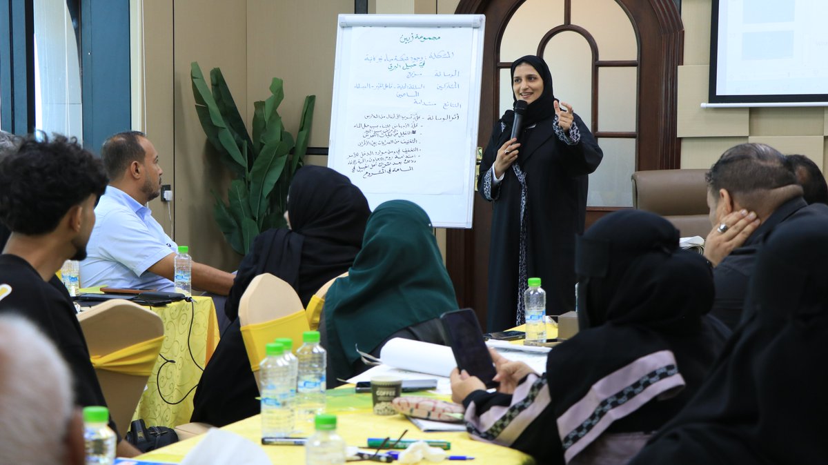 Eurpeace's tweet photo. The Aden Water Community Dialogue, organised by the Institute in Yemen, has come to a close. Participants explored the challenges driving water-related conflicts, exchanged mediation experiences, and identified opportunities to strengthen local conflict resolution efforts. https://t.co/0TxMJ7M39H
