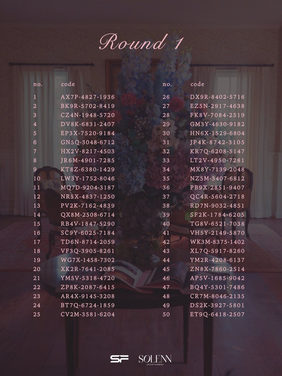 Solenn_Ent's tweet photo. HOME WITH HER — FREEN’S FAN SIGN 🏠🩷

Your round is here! 🎀✨
Congratulations to all our lucky fans!
Get ready for a sweet little moment with Freen. 🫶🏻

Please check your Round & Queue Number carefully
and get ready to meet us on 6 September 2026 🌷

Before the big day, please kindly complete the Google Form to help us re-check and confirm your information for a smooth registration.
💌 https://t.co/TTkqaVcxwO

See you soon at SF World Cinema, CentralWorld ✨

#HomeWithHerByFreen #HomeWithHerPhotobook #FreenSarocha #srchafreen #solennEntertainment