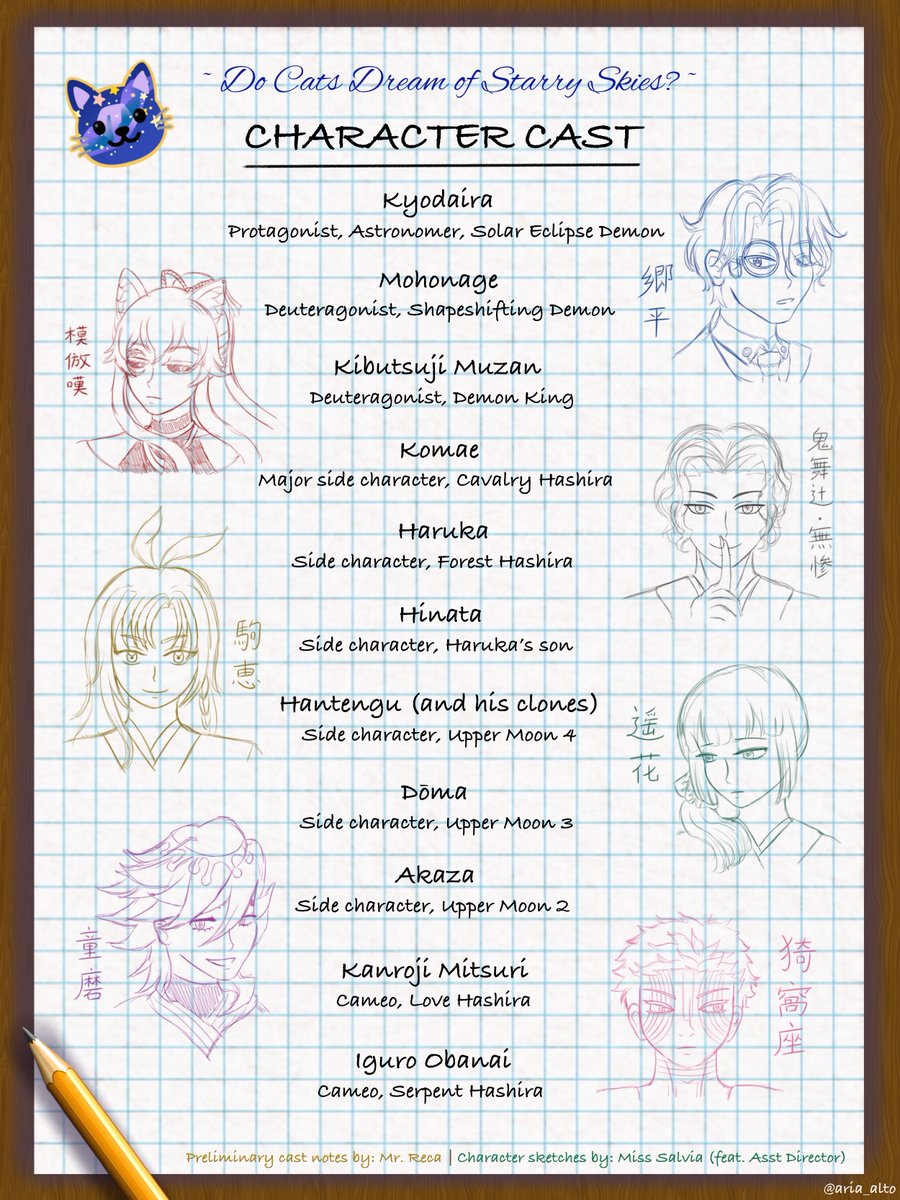 aria_alto's tweet photo. ੈ✩‧₊˚ ≽(•˕ •マ≼ ⋆.˚ ☾⭒.˚
Reca and Salvia have a story to tell, one from millennia ago.
It’s a story of devastation, and a story to amend; a story to save two souls from their imminent fate.
ੈ✩‧₊˚ ≽(•˕ •マ≼ ⋆.˚ ☾⭒.˚
#starrycat #knyoc https://t.co/ZQ0u8TFBFH