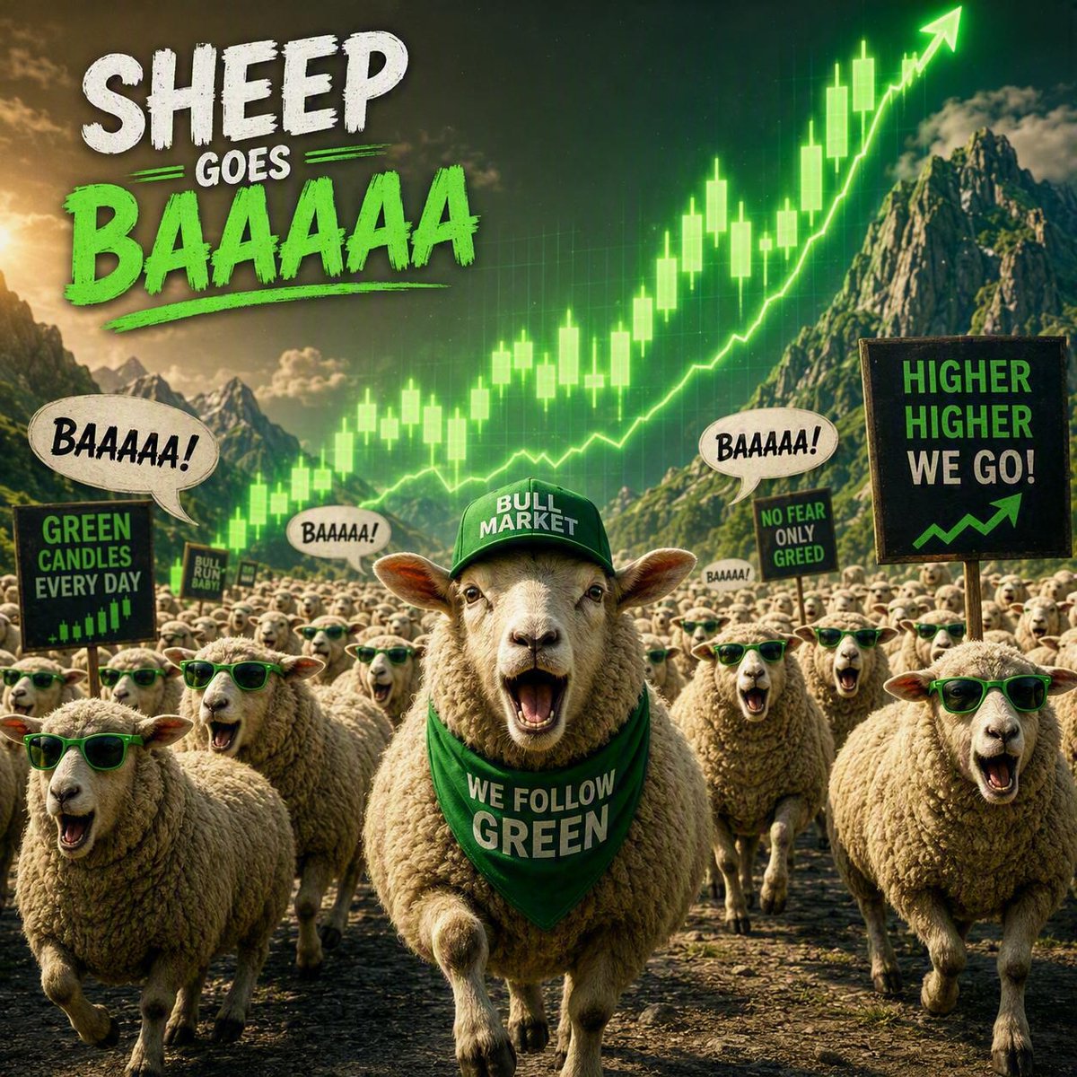 Hardtrade_Meme's tweet photo. @JR5_Crypto solana:Dz2iVSLXFp7dXowD1nybWyCXuUcpV7cBZu68YPV5pump is ready to run wild 🤍
The herd is growing @Sheep_coinsol 🐏 https://t.co/kNtw7ikqI4