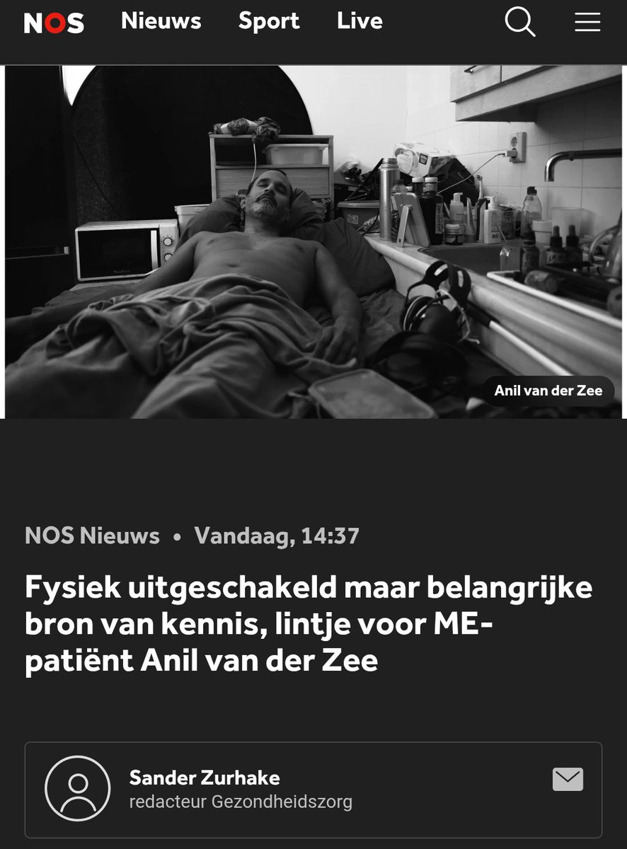 riendebock's tweet photo. Een welverdiende ode aan @AnilvanderZee. Voor zijn tomeloze inzet en alom aanwezige stem voor PAIS patiënten. Altijd klaar met een reactie op kwakzalvercolumns en biomedische ontwikkelingen.

Inhoudelijk ijzersterk, vol met historische kennis en altijd bereid die te delen. En dan nog zijn indringende documentaires.