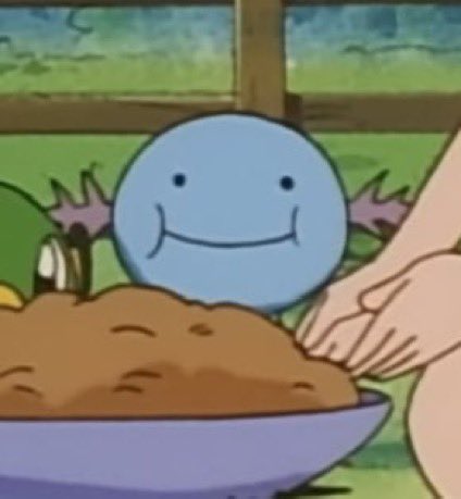 PokemonGems's tweet photo. Wooper munching https://t.co/ZZ6MloQW57